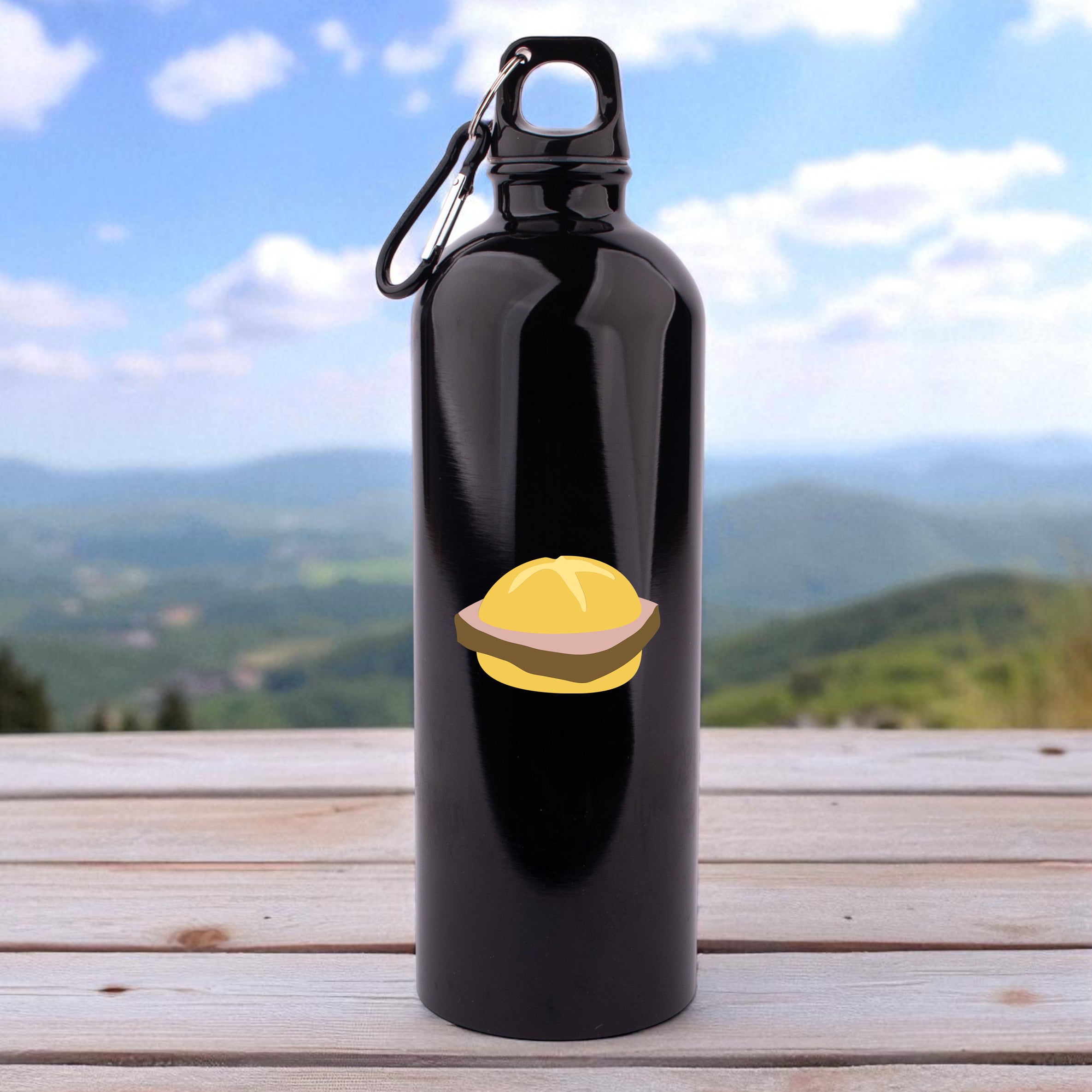 Edelstahl-Trinkflasche &quot;Leberkas&quot;