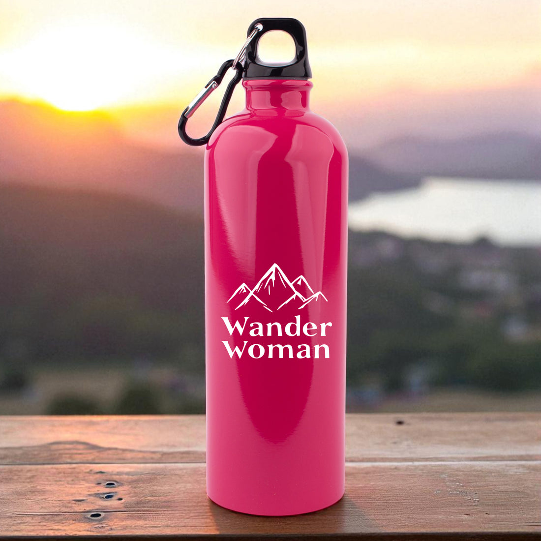 Edelstahl-Trinkflasche &quot;Wander Woman&quot;