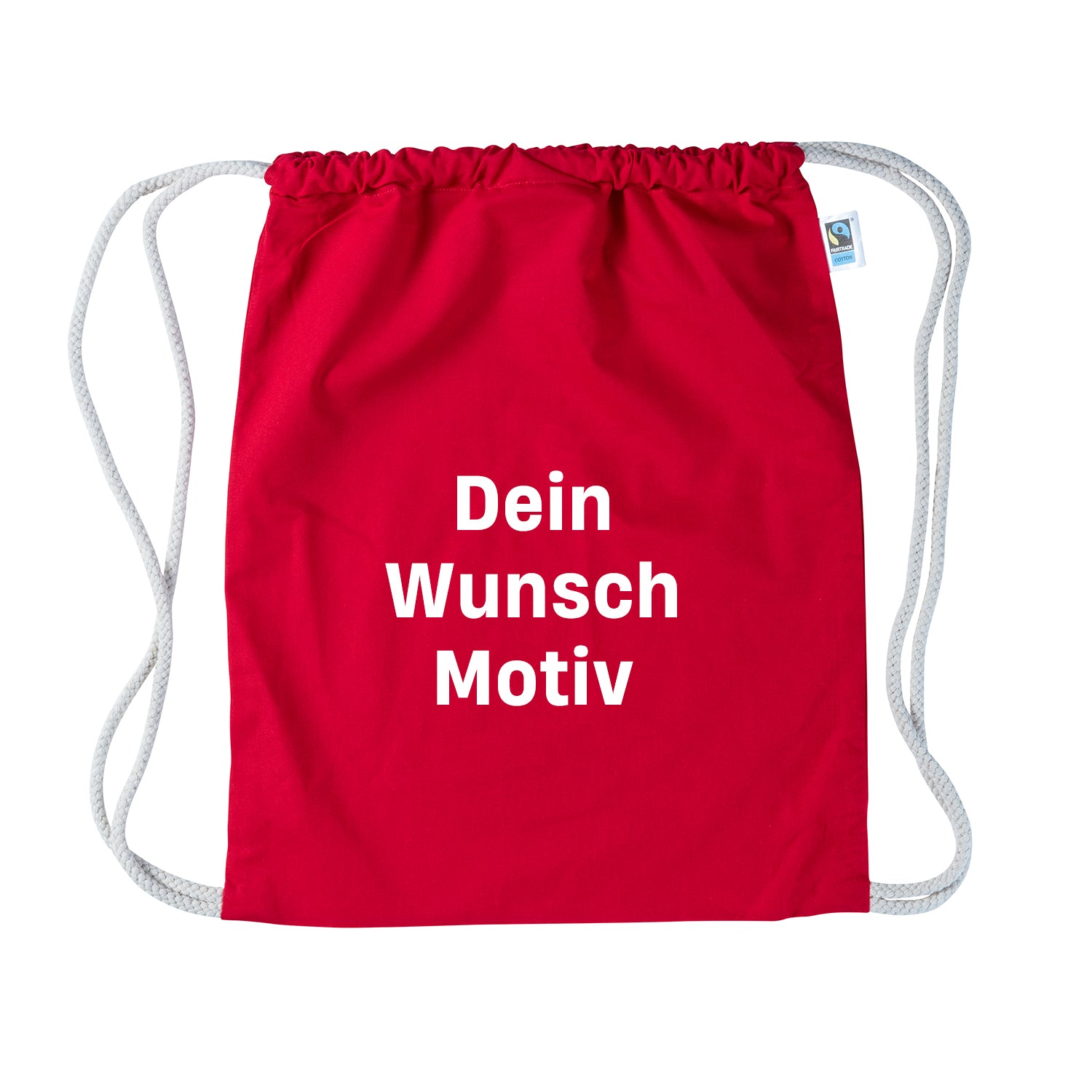 Turnbeutel mit Wunschmotiv