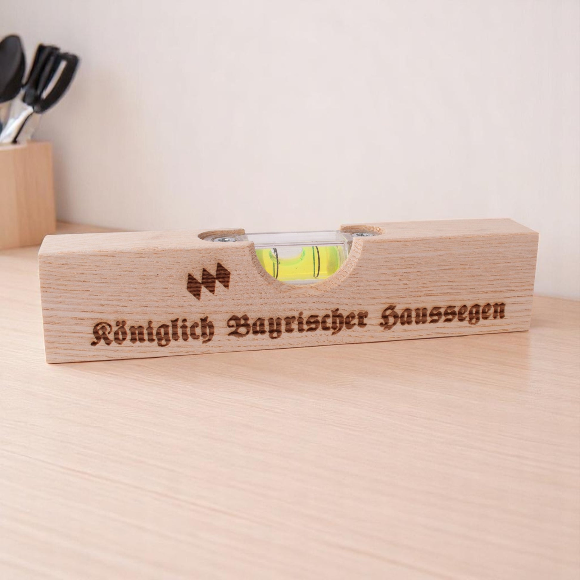 Wasserwaage "Königlich Bayrischer Haussegen" - meinherzschlag.de