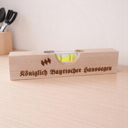 Wasserwaage "Königlich Bayrischer Haussegen" - meinherzschlag.de