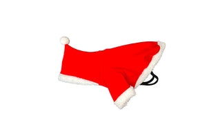 Weihnachts-Hunde-Hoodie von der Seite