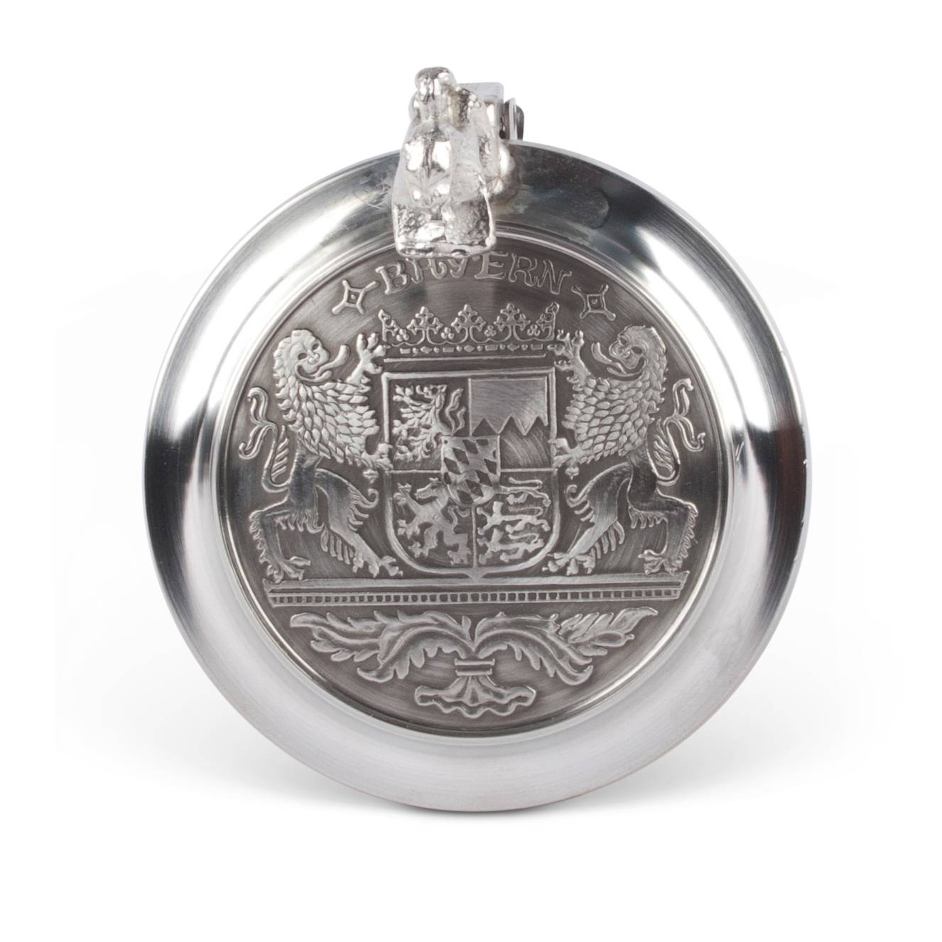 Weißbierglas Zinndeckel - meinherzschlag.de