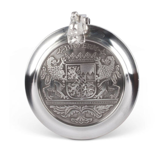 Weißbierglas Zinndeckel - meinherzschlag.de