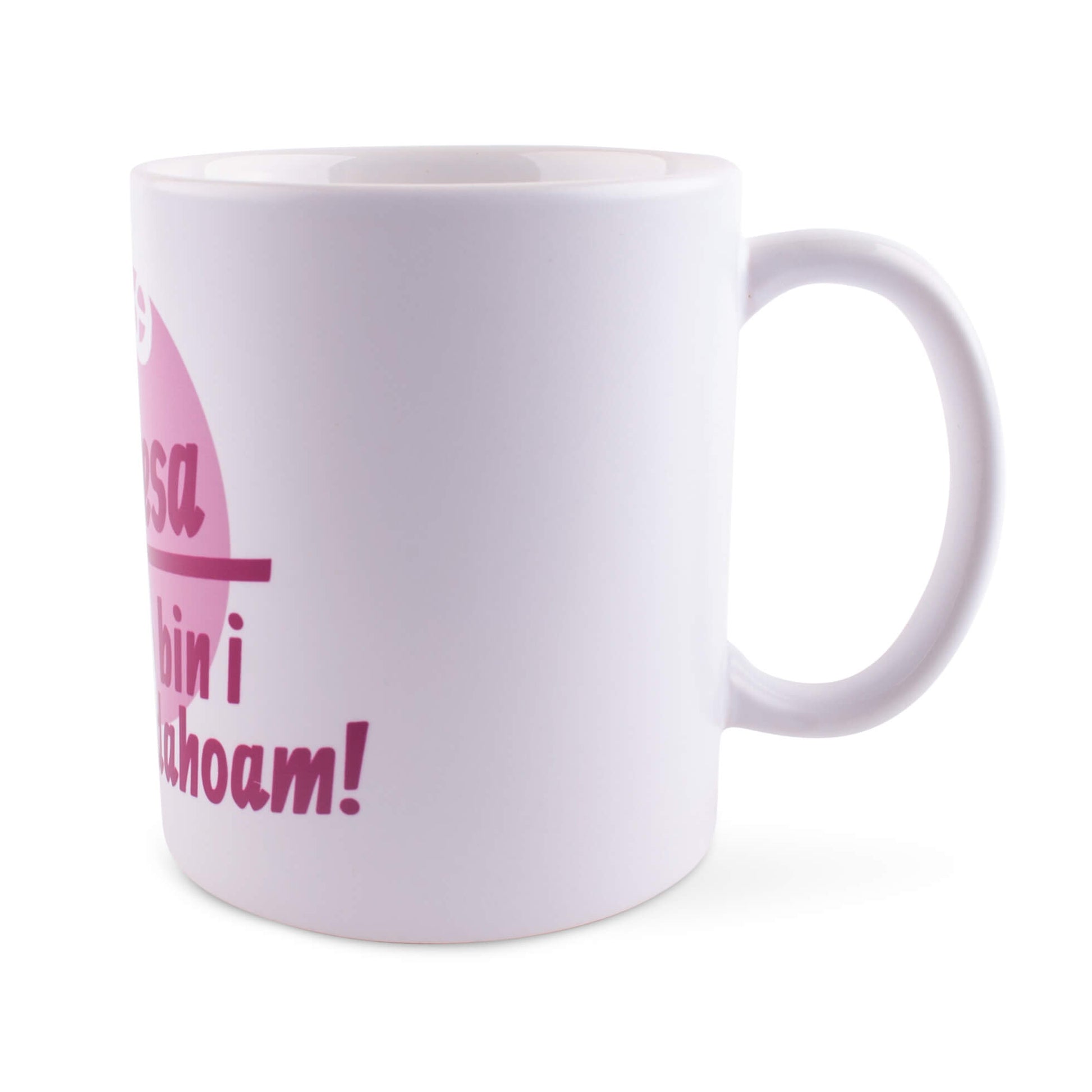 Tasse "Do bin i dahoam" mit Wunschname - meinherzschlag.de