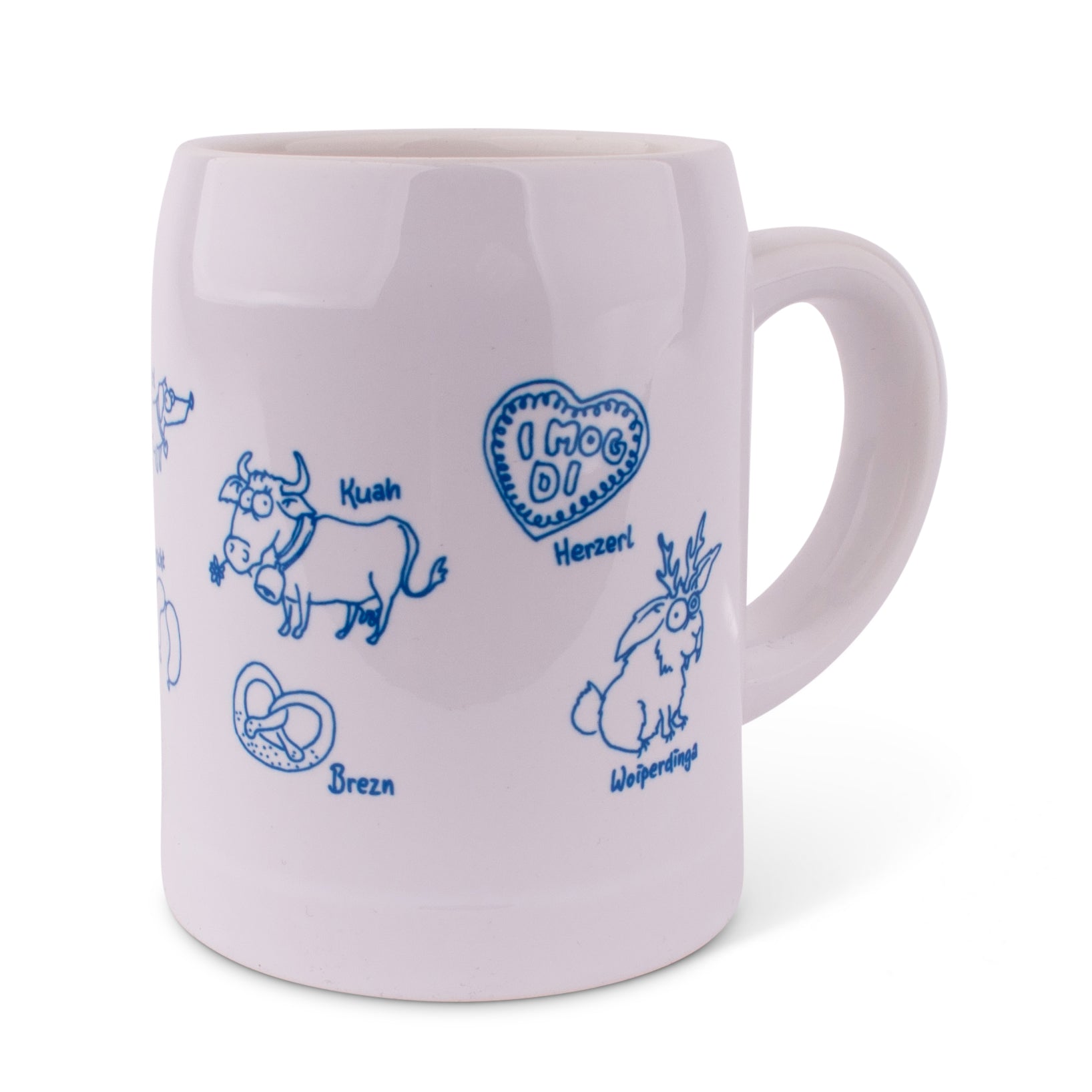 Kinderkrug "Zwergerl" blau - meinherzschlag.de