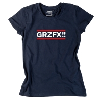 Damen-Shirt "GRZFX!!" M navy