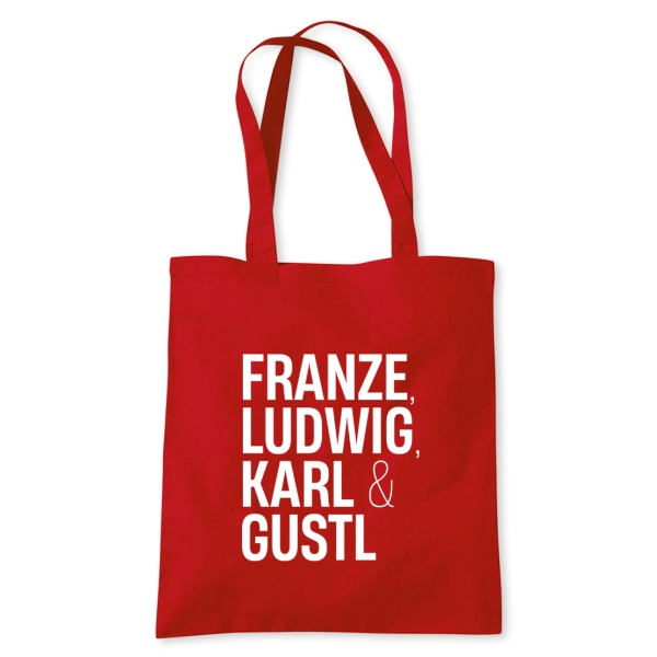 Tasche "Franze, Ludwig, Karl & Gustl"