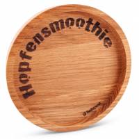 Holz-Untersetzer "Hopfensmoothie"