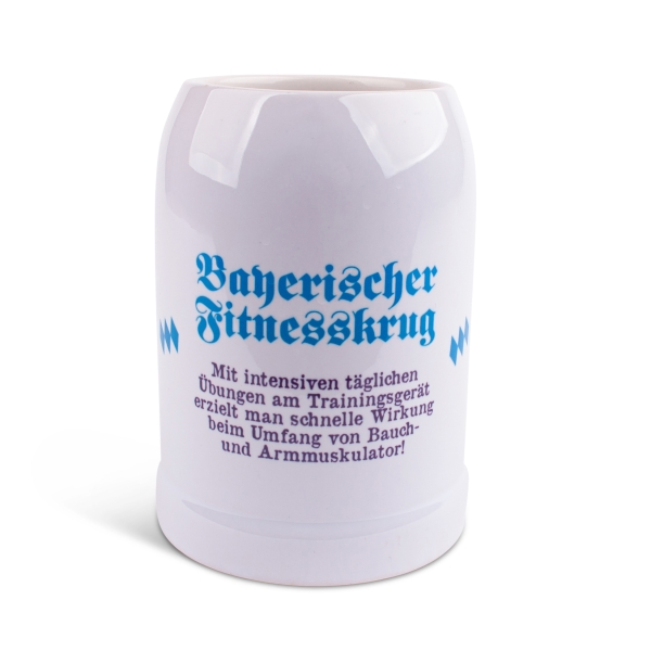 Bierkrug "Bayerischer Fitnesskrug"