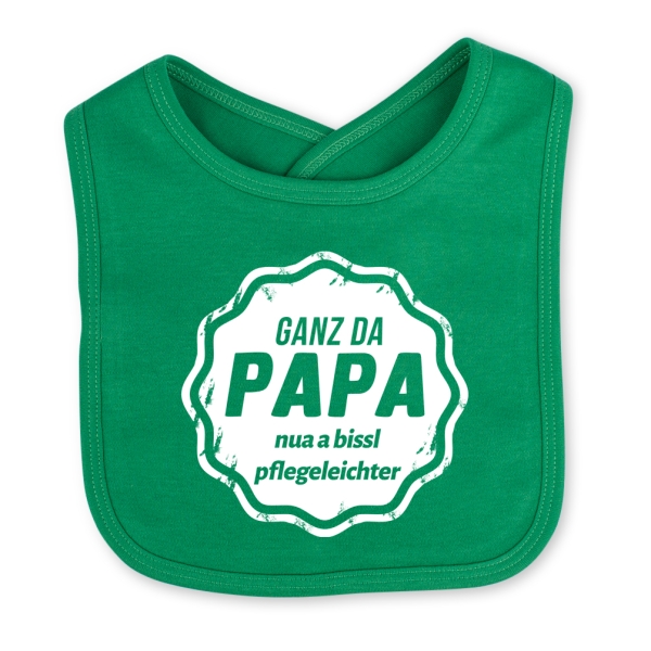 Babylätzchen "Ganz da Papa"