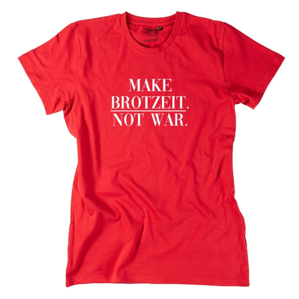 Herren-Shirt "Make Brotzeit. Not War."
