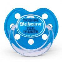 Dizzl "Weisswurst Zuzl Trainer" blau