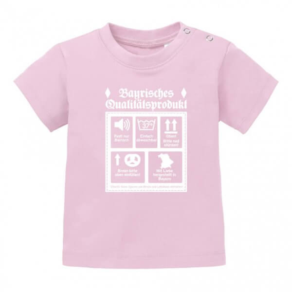 Baby T-Shirt "Qualitätsprodukt"