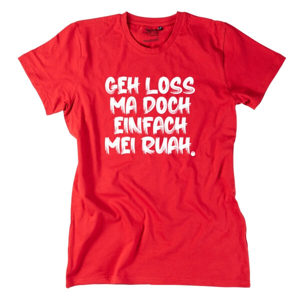 Herren-Shirt "Mei Ruah"