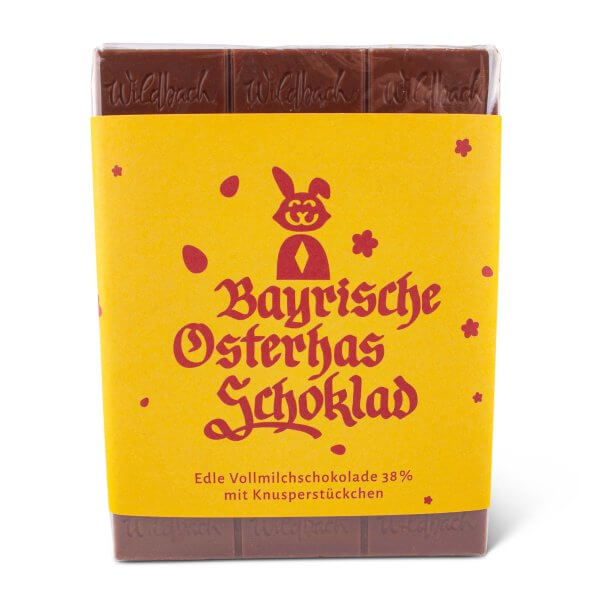 Bayrische Osterhas Schokolad