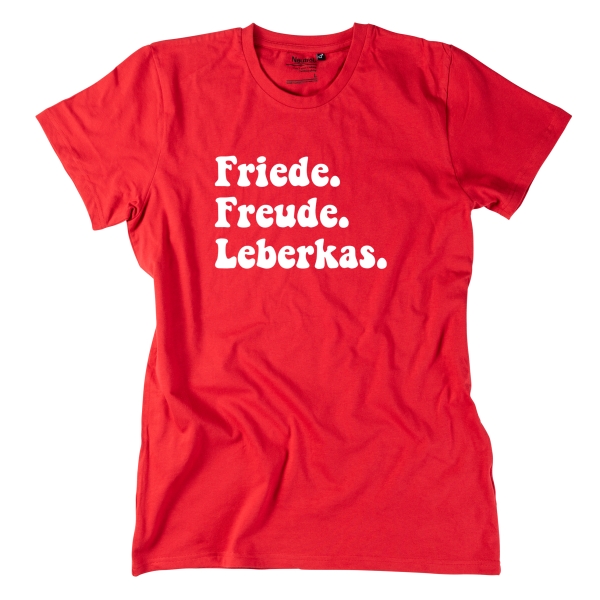 Herren-Shirt "Friede. Freude. Leberkas."