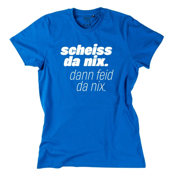 Herren-Shirt "Scheiss da nix!"