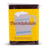 Echt bayerische Bier-Schokolade