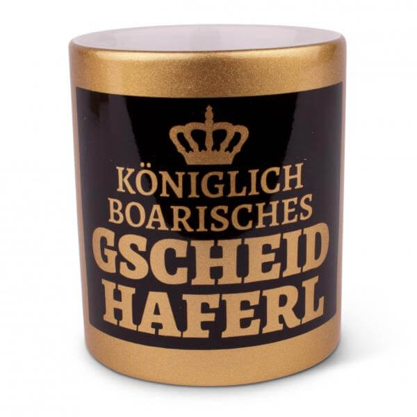 Königlich boarisches Gscheidhaferl Kini-Edition
