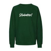 Sweatshirt "Habedere" L grün