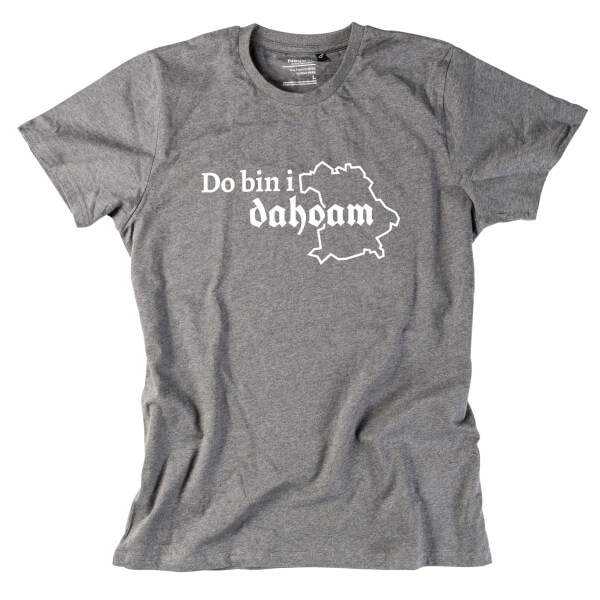 Herren-Shirt "Do bin i dahoam"