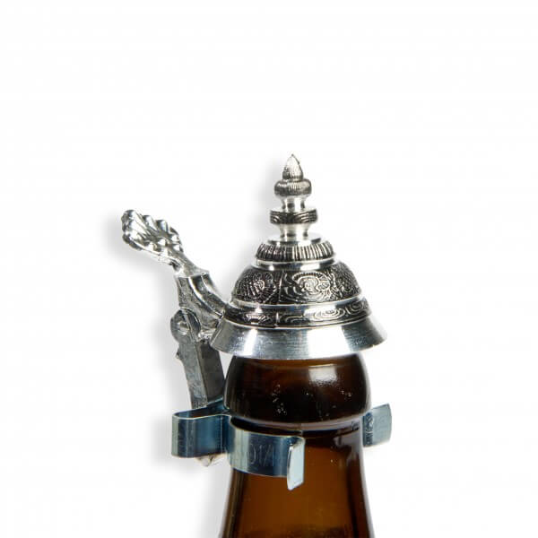 Bierflaschen Spitz-Zinndeckel