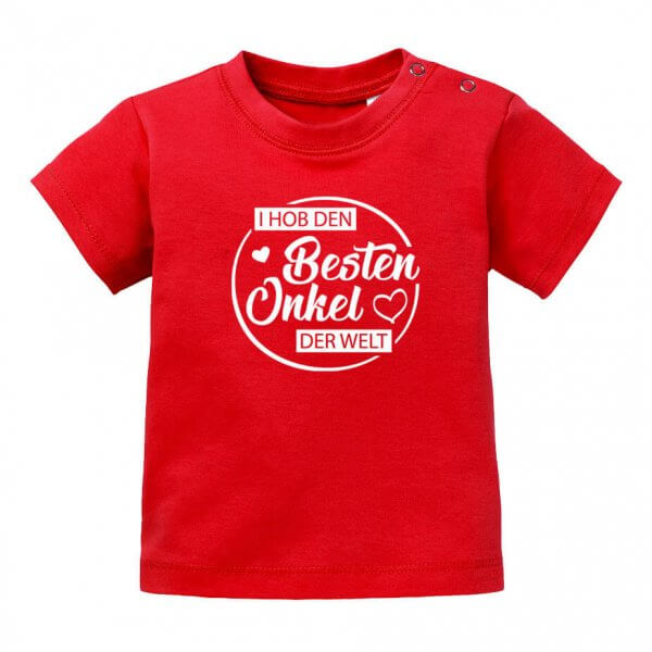 Baby T-Shirt "Bester Onkel"