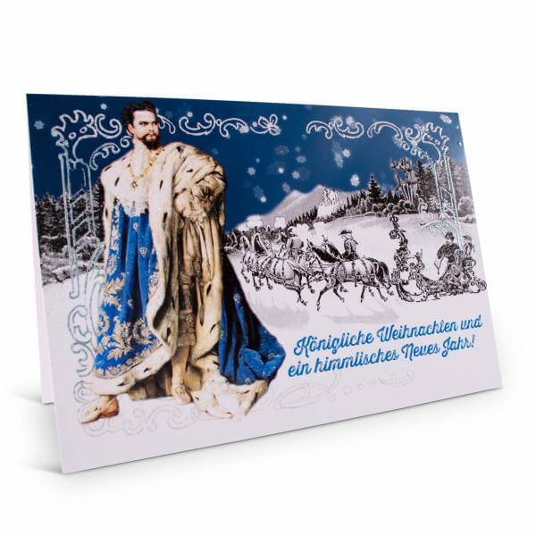 Weihnachtskarte "Königliche Weihnachten"