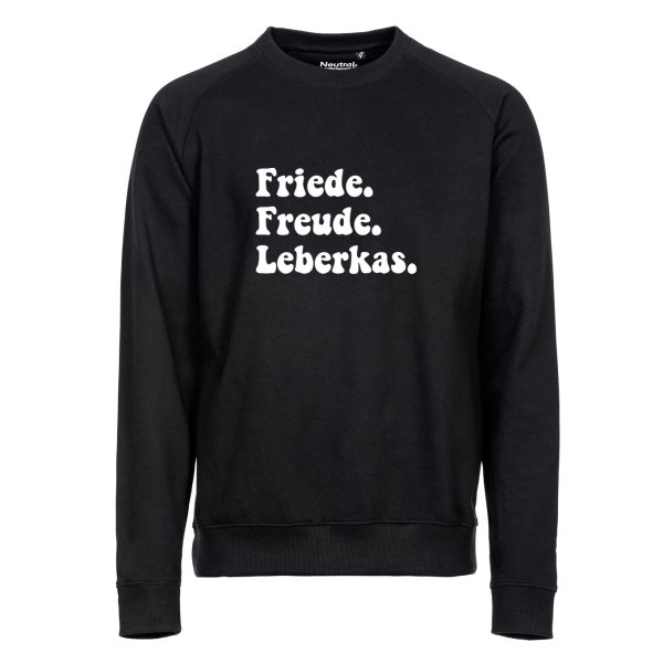 Sweatshirt "Friede. Freude. Leberkas."