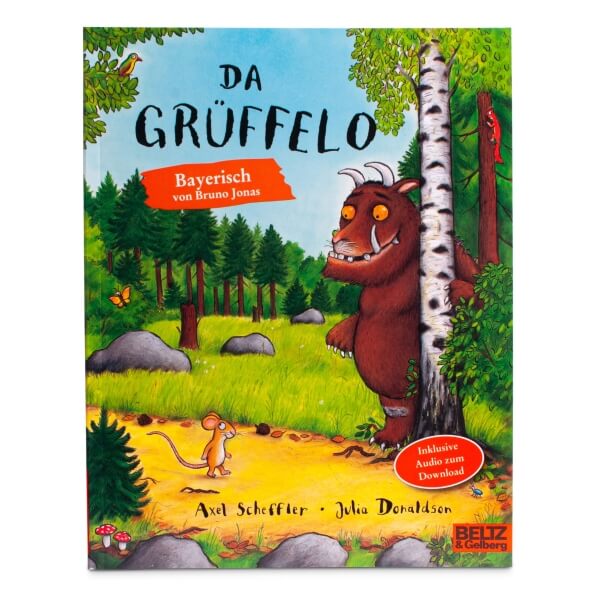 Kinderbuch "Da Grüffelo" auf bairisch