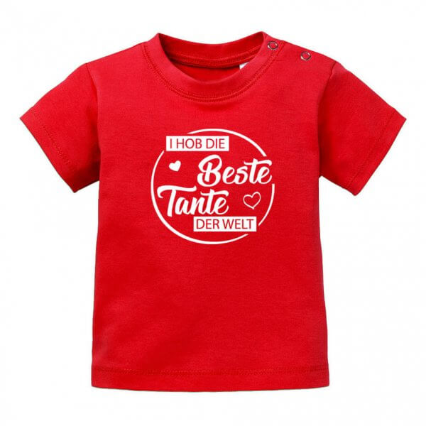 Baby T-Shirt "Beste Tante"