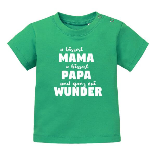 Baby T-Shirt "Ganz vui Wunder"