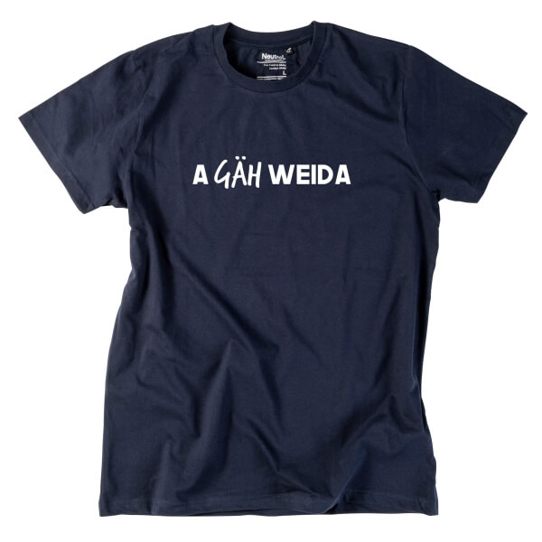Herren-Shirt "A gäh weida"