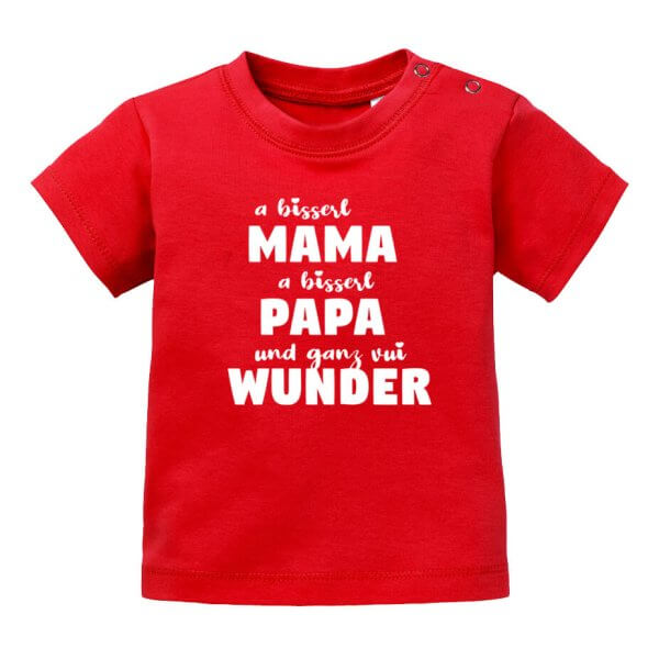 Baby T-Shirt "Ganz vui Wunder"