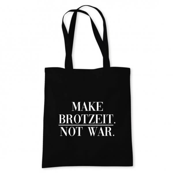 Tasche "Make Brotzeit. Not War."