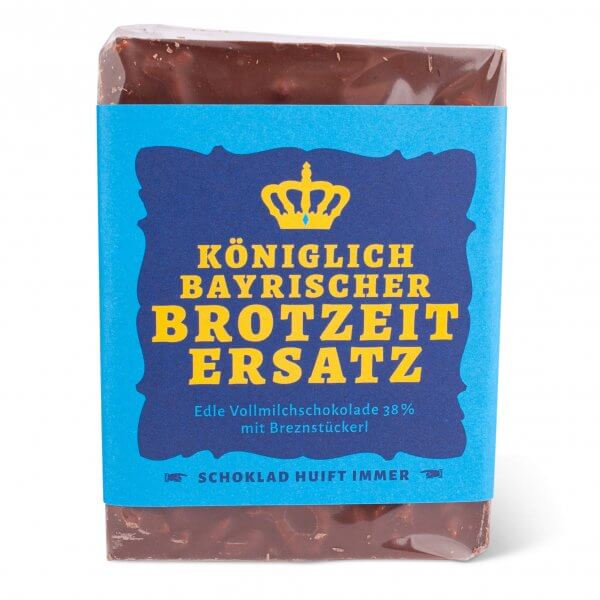 Schokolade "Königlich bayrischer Brotzeit Ersatz"
