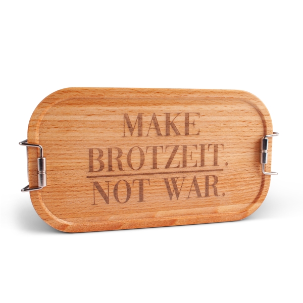 Brotzeitbox "Make Brotzeit. Not War."